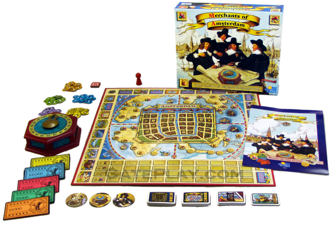 Merchants of Amsterdam- Reiner Knizin Rio Grande Games - GatePlay Games