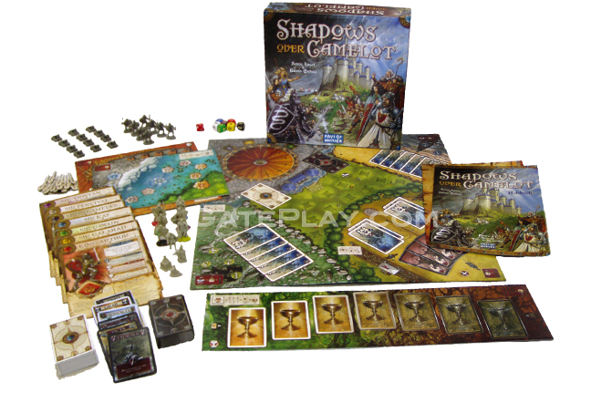 REPLACEMENT PIECES/CARDS/BOARDS Shadows Over Camelot Board Game Days of Wonder 