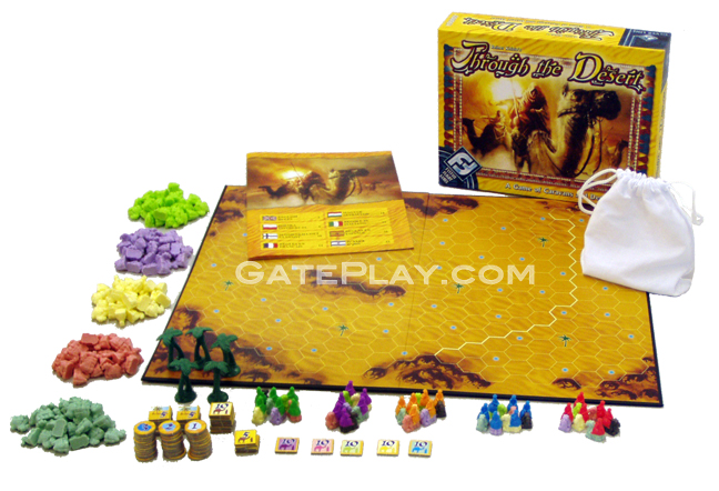 through desert board game