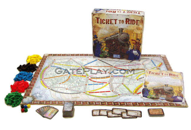 Buy Les Aventuriers du Rail - San Francisco - Days of wonder - Board games