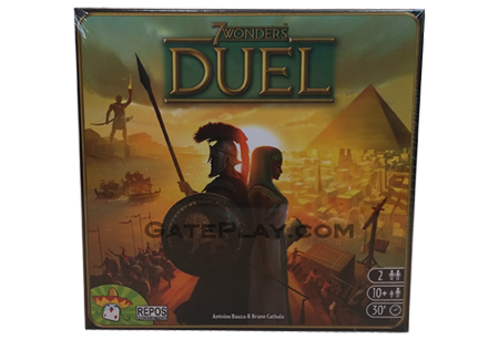 7 Wonders Duel Strategy Board Game for Ages 10 and up, from Asmodee