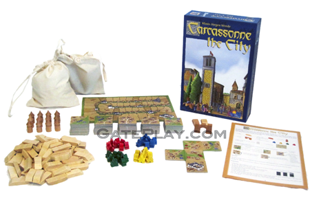 Carcassonne The City Rio Grande Games 2010 Board Game Strategy Complete RARE for sale online 