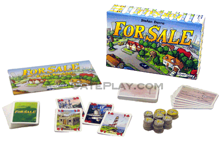 Real Estate Postcards on Gateplay Com Games   For Sale Card Game   Gateway Board Games And Card