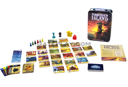 Forbidden Island Board Game Sealed Complete Gamewright