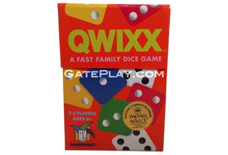 Gamewright Qwixx Dice Game Ages 8+ 