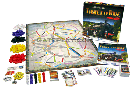 Ticket to Ride: Märklin - Days Of Wonder - Alan R. Moon -   Board Games And Card Games