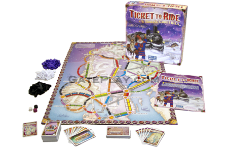 Ticket to Ride: Nordic Countries - Days Wonder - Alan R. Moon - GatePlay.com - Gateway To Great Board Games Card Games